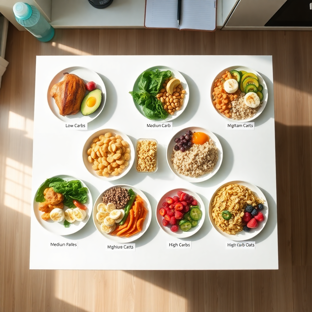 carb cycling menu